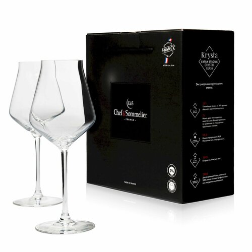 фото Бокалы chef&sommelier "reveal up", для вина, хрустальное стекло, 400мл chef & sommelier