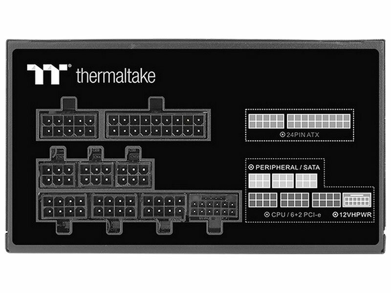 Блок питания ATX Thermaltake PS-TPD-0750FNFAGE-H 750W, 80+ Gold, 120 mm fan, Gen 5, fully modular - фото №16