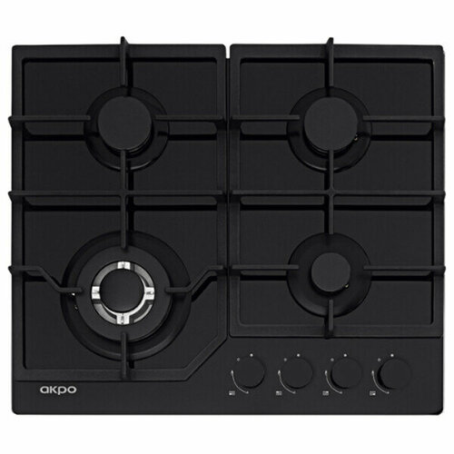 Встраиваемая газовая варочная панель Akpo PGA 604 FGC-T BL 2959600₽