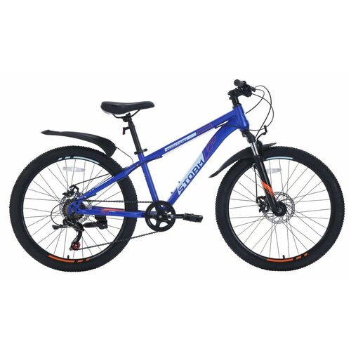 Велосипед горный TT Storm 24х13 синий 2024 24870₽