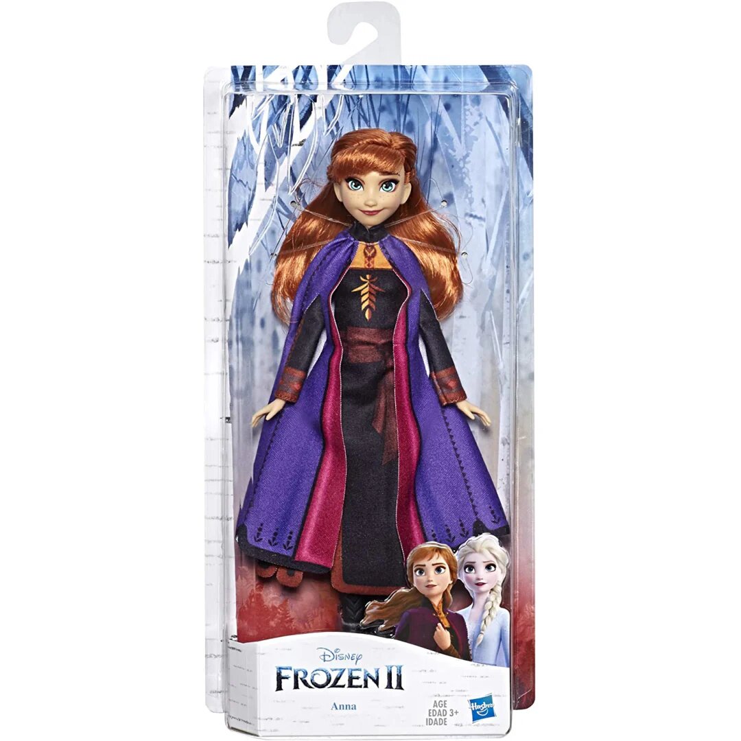 Кукла Hasbro Disney Холодное сердце 2 Анна, E6710 разноцветный