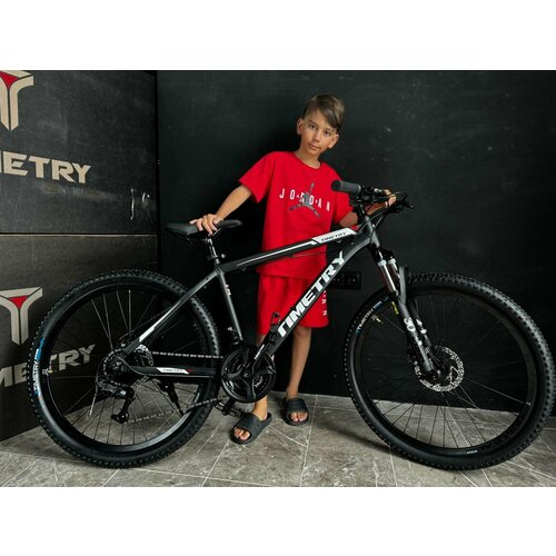 Велосипед Time Try ТT20221s 26 Алюминиевая рама 17 Взрослый Подростковый Для активного отдыха черный 22130₽