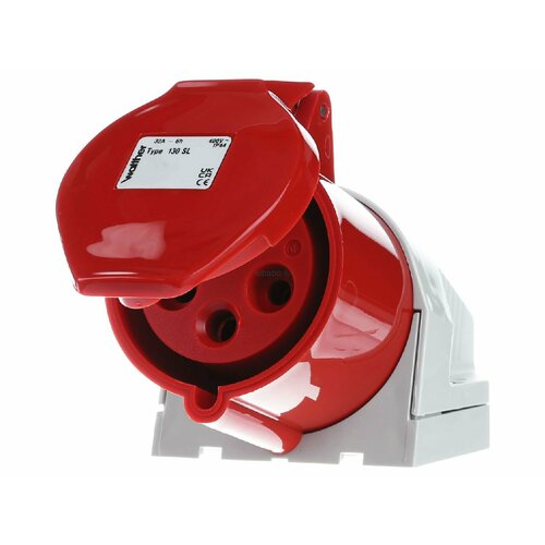 Настенная розетка CEE 32A 130SL Walther 4015609632251 6450₽