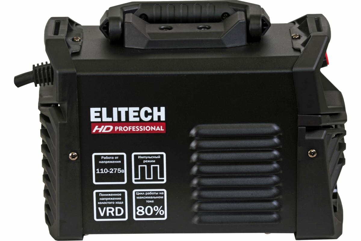 Сварочный инвертор Elitech HD WM 220 PULSE - фото №7