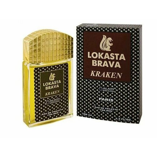 туалетная вода женская lokasta brava le rouge 95 мл positive parfum 7860205 Парфюмерная вода Positive Parfum aam LOKASTA BRAVA KRAKEN edt 100ml