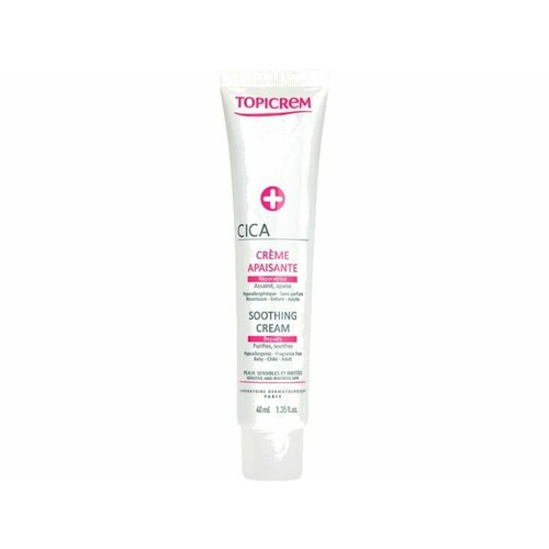 Успокаивающий крем Topicrem Cica sootfing cream