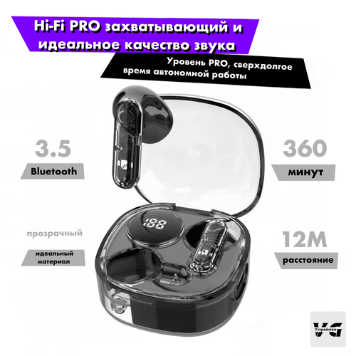 Беспроводные наушники APRO 138 Bluetooth Version 53 Сенсорное умное управление Для iOS Android Звонки музыка игры цвет черный 199900₽