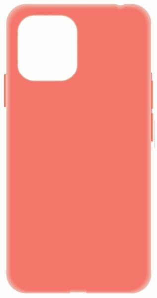 Чехол защитный TPU LuxCase для Apple iPhone 12/12 Pro, Персиковый, 1,1 мм - фото №1