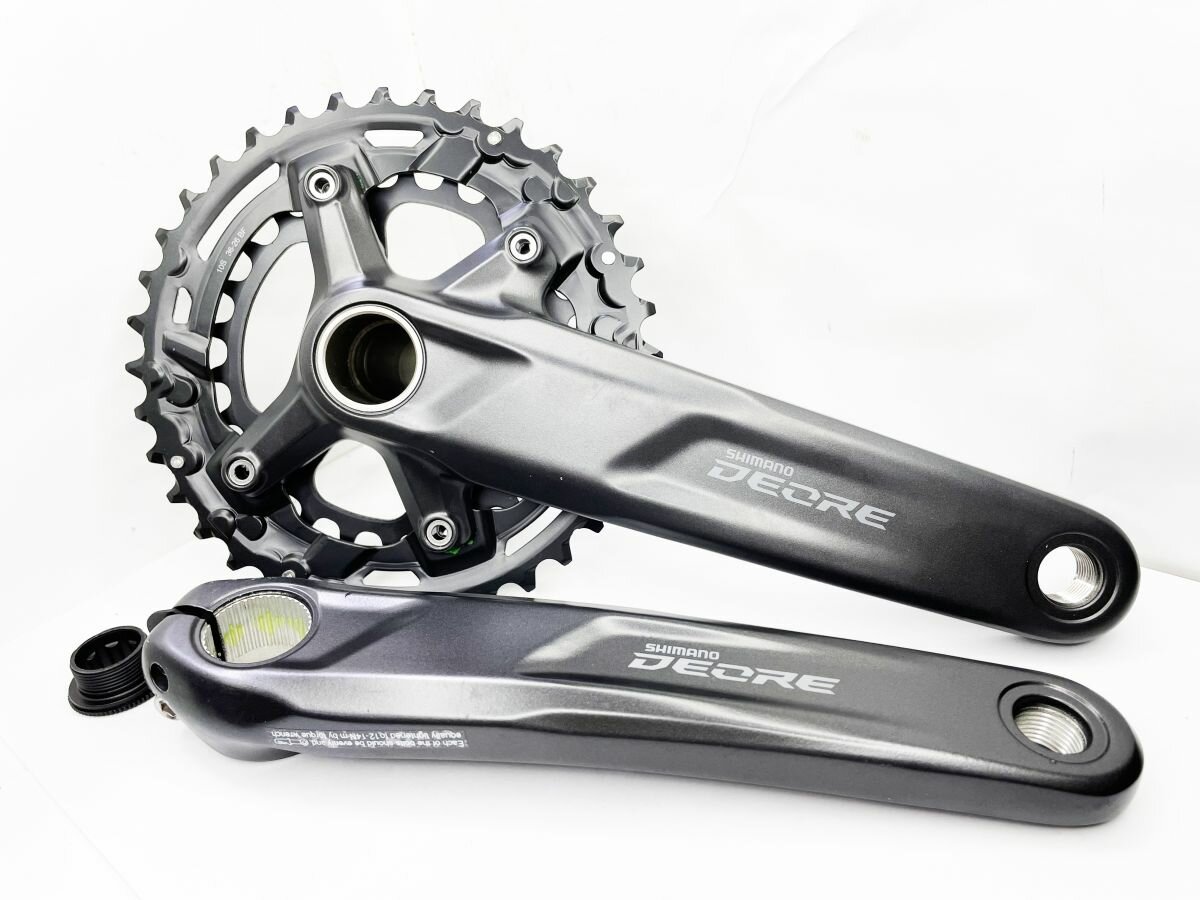 Система Shimano Deore FC-M4100-B2 для 2x10/11 скоростей, 175мм