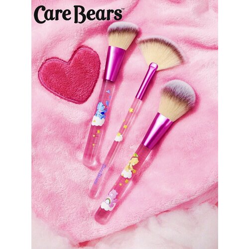 Косметический набор кистей Care Bears, 3 шт. в сумочке