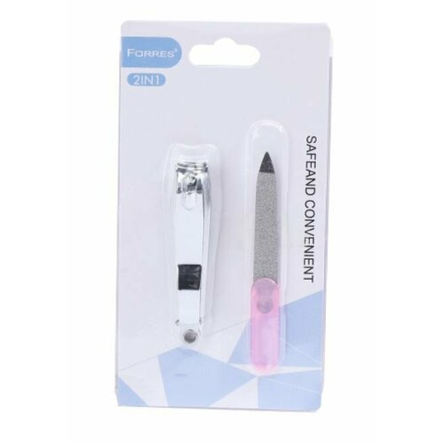 Farres cosmetics Маникюрная пилка Клиппер 2 штуп 429₽