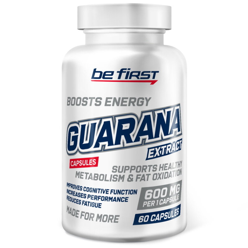 Be First Guarana extract 60 capsules