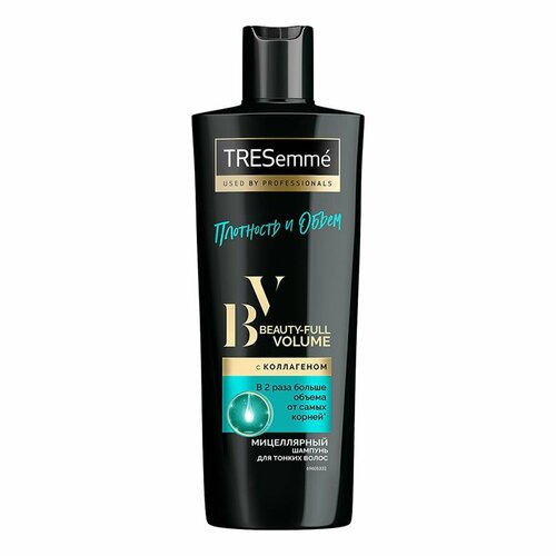 Шампунь TRESemme Beauty-full volume Плотность и объем для всех типов волос 400 мл натуральный шампунь объем и блеск biohelpy volume and shine 400 мл