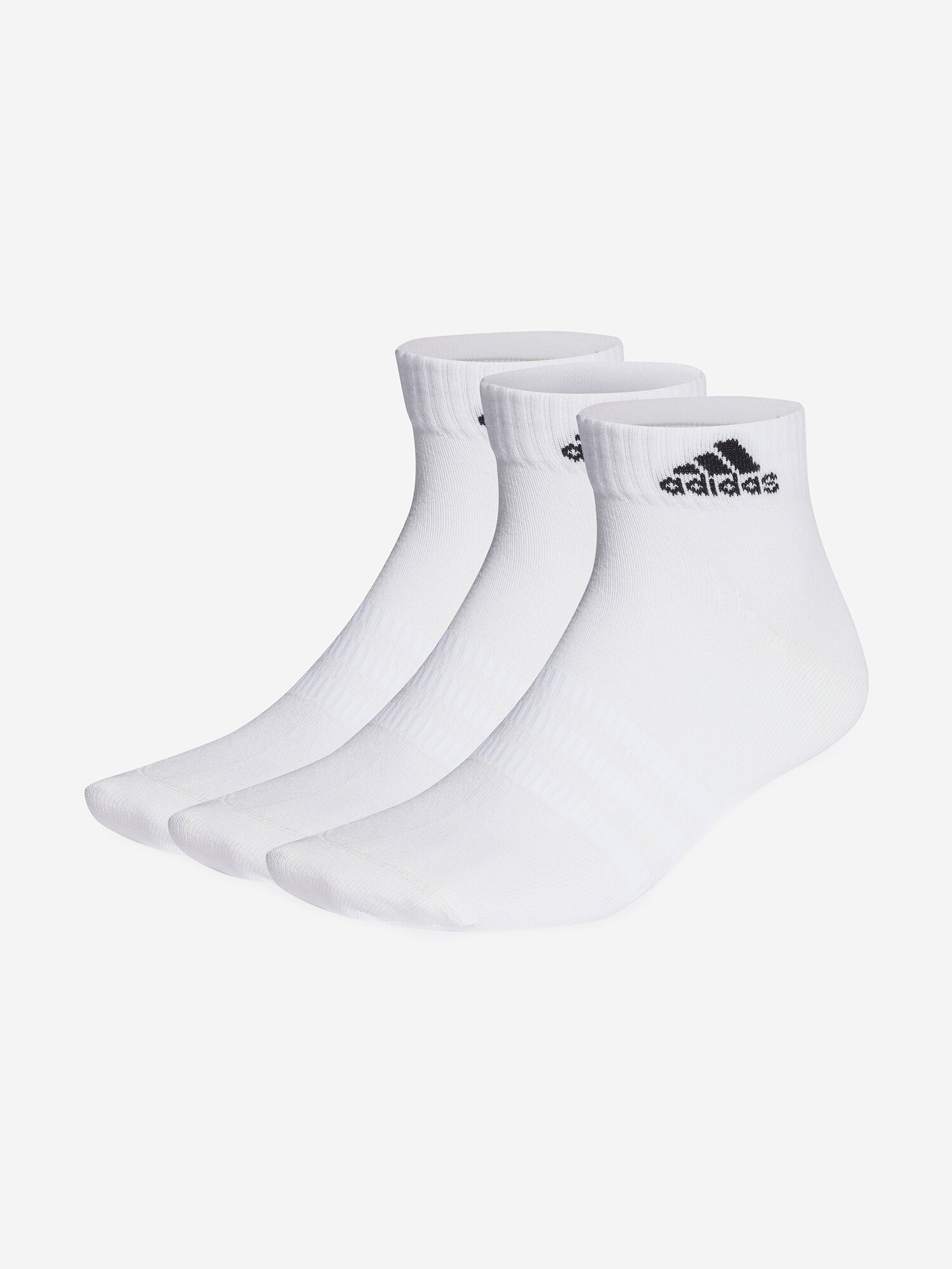 Носки adidas, размер M, белый/черный