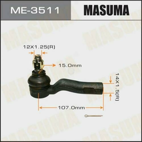 Наконечник рулевой тяги masuma me-3511 out ##x9# Masuma ME-3511 Toyota: 45046-29285
