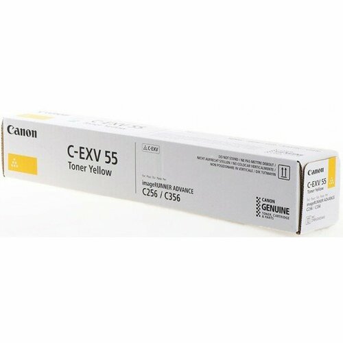 C-EXV55Y / 2185C002 Canon оригинальный желтый тонер-картридж для Canon ImageRunner Advance C256i/ C3 тонер картридж elp ct can c exv55c для ir adv c256 c256i c356i c356p 18000стр голубой