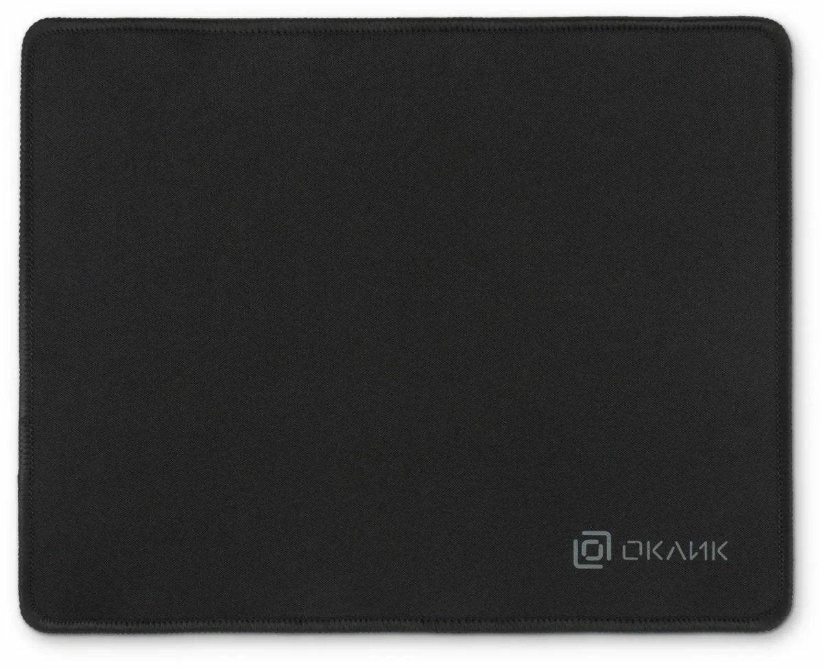 Коврик для мыши Oklick OK-T250 (S) черный нейлоновая ткань 250х200х2мм