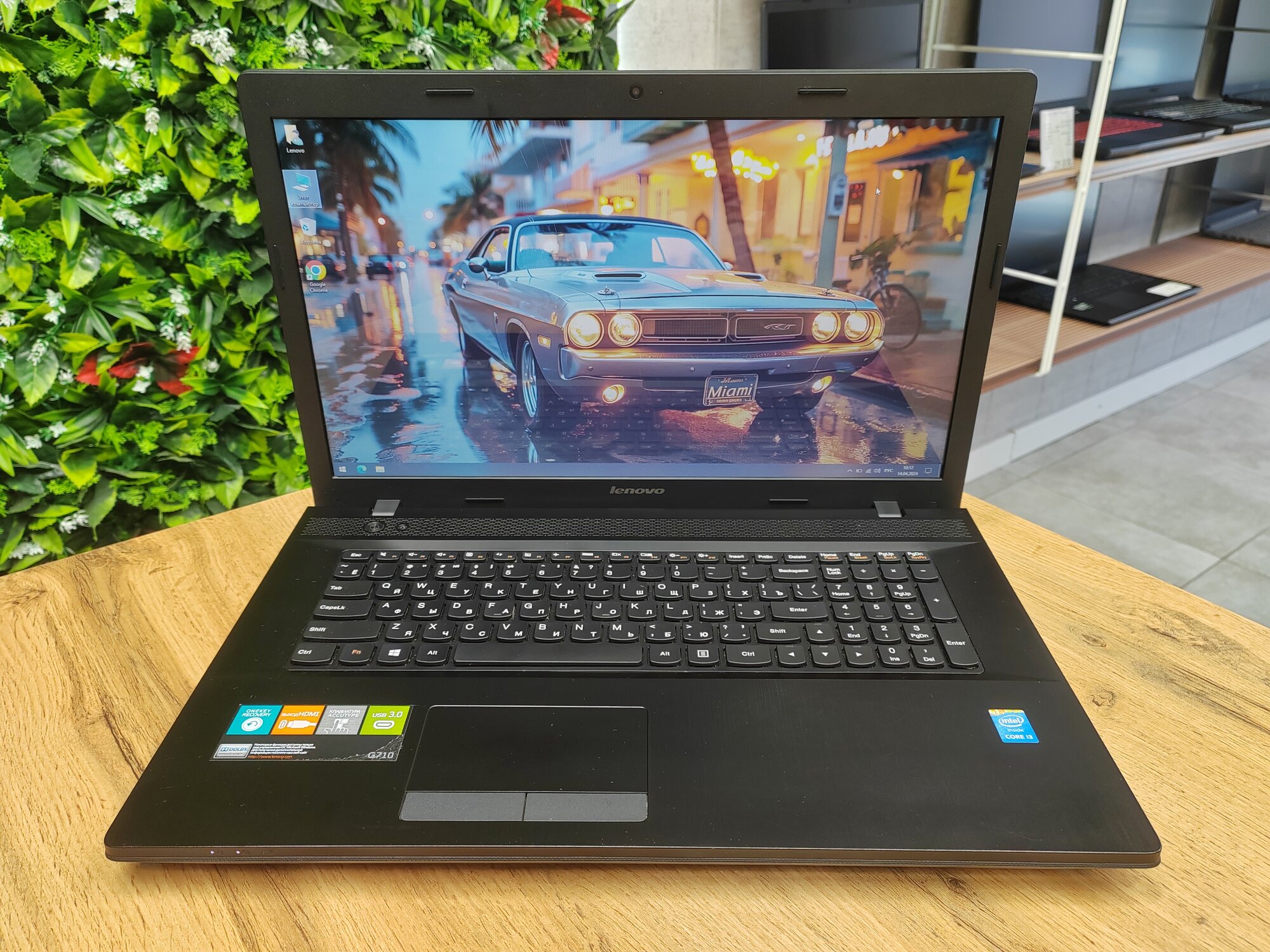 Ноутбук Lenovo/17.3 HD+/ Intеl Соre i3-4000M/8GB RAM/256gb SSD/Win10Pro