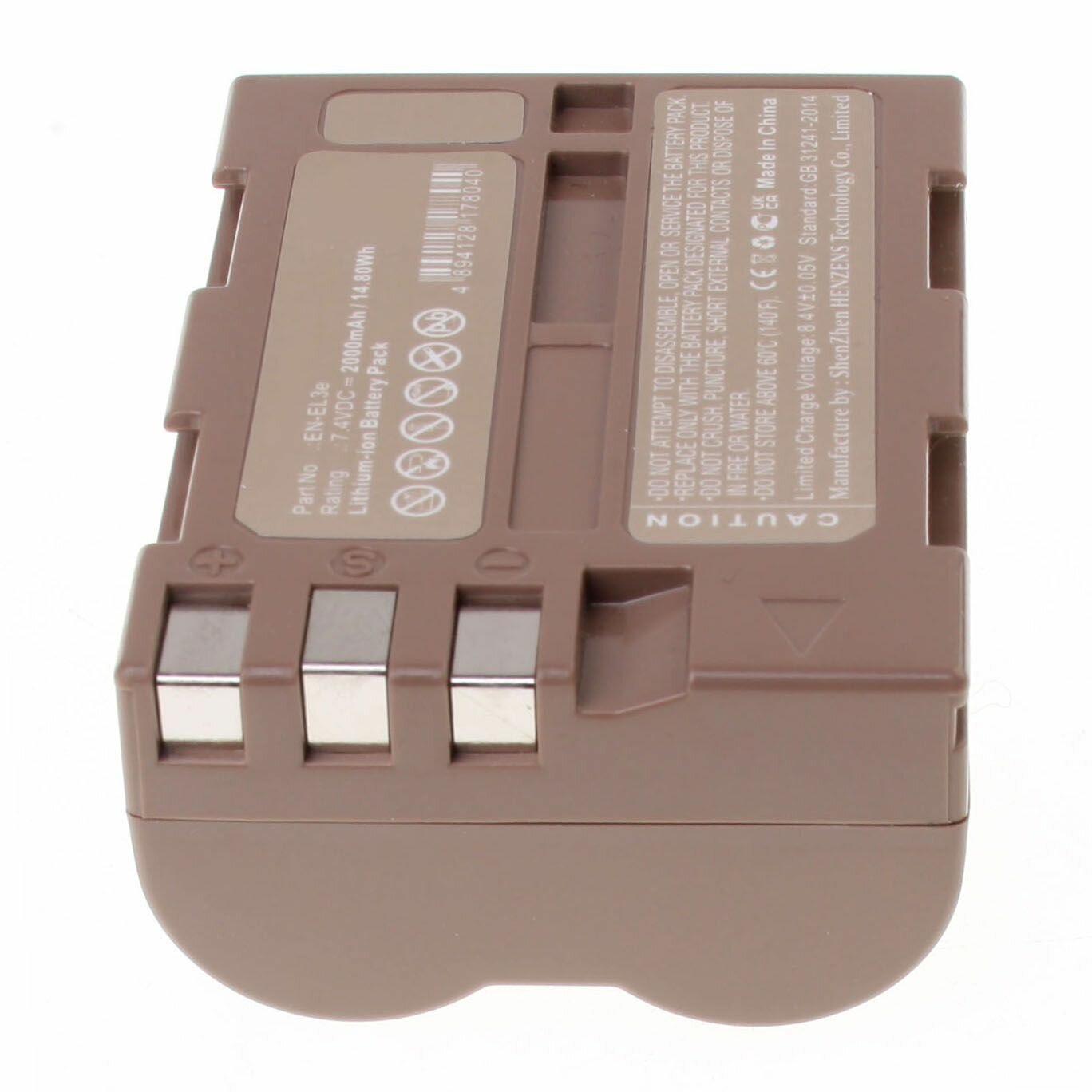 Аккумуляторная батарея iBatt 2000mAh, для камер Nikon D90, Nikon D200, Nikon D50, Nikon D80, Nikon D700