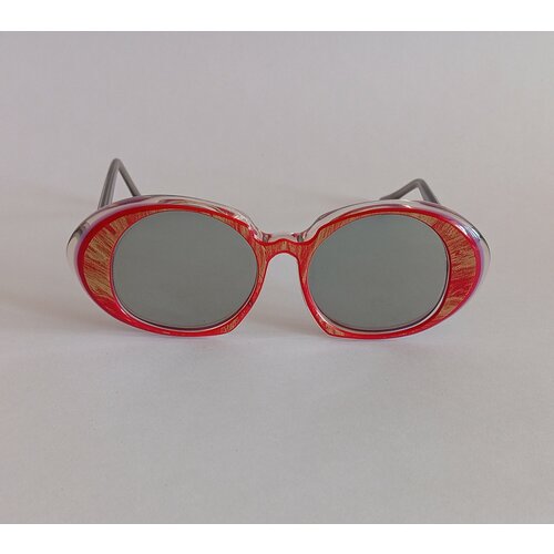 Солнцезащитные очки Таня Исаева, красный, золотой