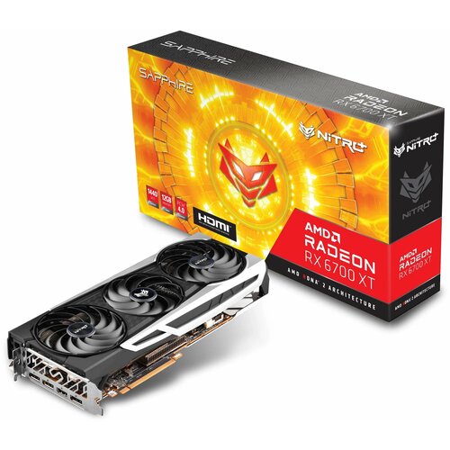Видеокарта Sapphire AMD Radeon RX 6700 XT NITRO OC 4750000₽