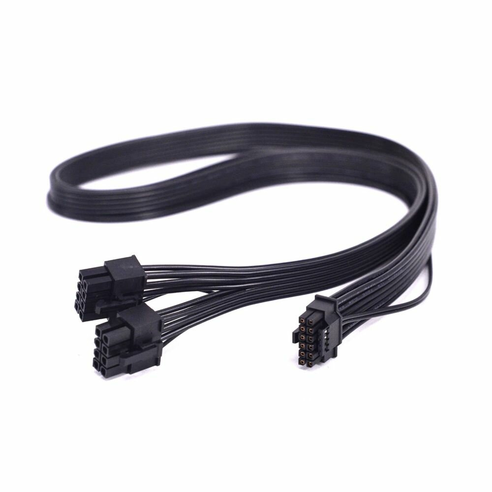 Аксессуары Silverstone G56PP14EPS00020 Кабель 2 x EPS 8 pin (PSU) to 12+4 pin (GPU) 12VHPWR PCIe Gen5 cable 2 x EPS 8 pin (PSU) to 12+4 pin (GPU) 12VH