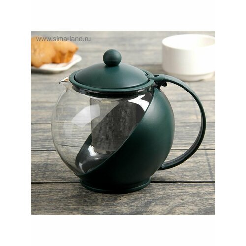 Чайник стеклянный заварочный Забота с метал ситом 653₽