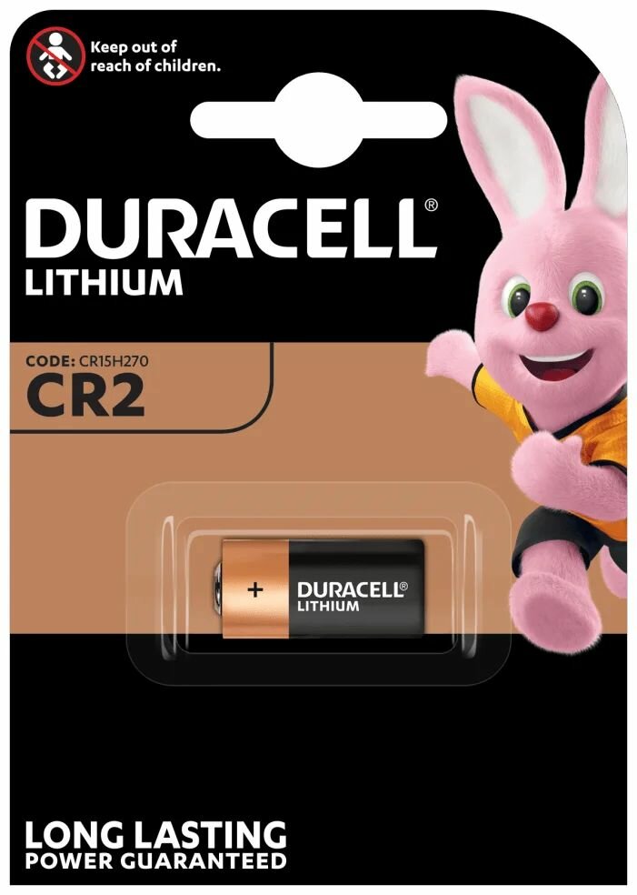 Батарейка литиевая DURACELL CR2 Ultra 3В блистер 1 шт