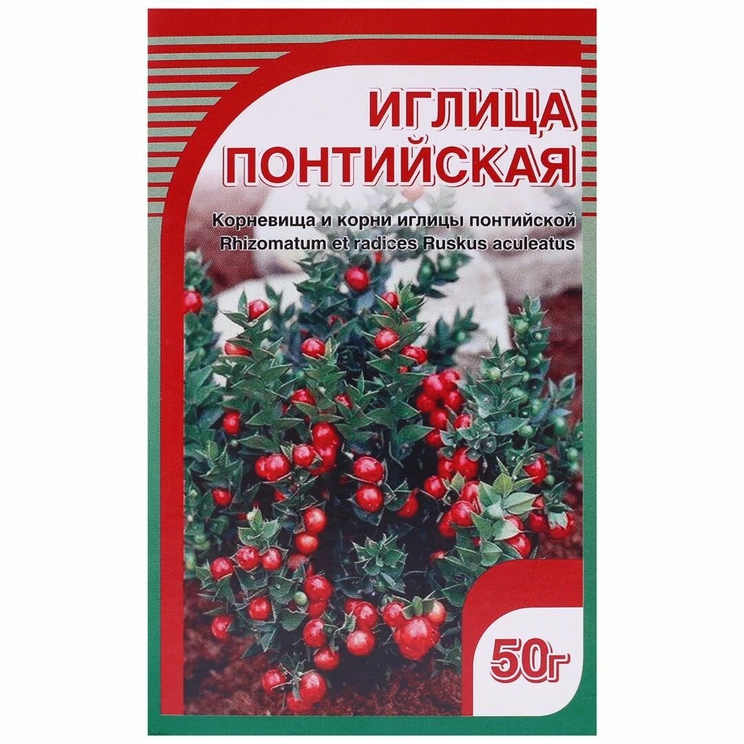 Травяной Сбор Иглица Понтийская для Сосудов, 50 г - "Хорст" / Мочегонное Средство от Отеков