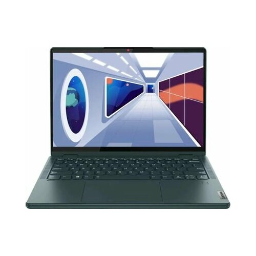 Ноутбук Lenovo Yoga 6 13ABR8 83B20069RK 133 2023 трансформер IPS AMD Ryzen 5 7530U 2ГГц 6-ядерный 16ГБ LPDDR4x 512ГБ SSD AMD Radeon Windows 11 Home темно-бирюзовый 9299100₽