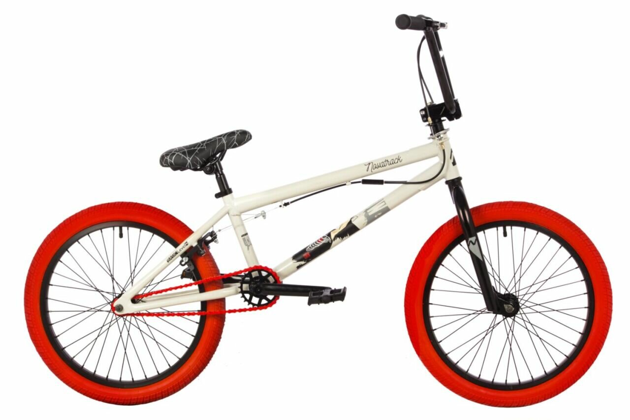 BMX Novatrack Crow 20" (2023) 20 Серый (135-165 см)