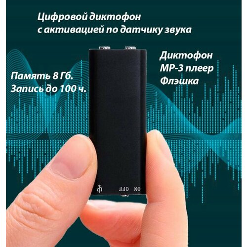 Диктофон 8Гб 137500₽