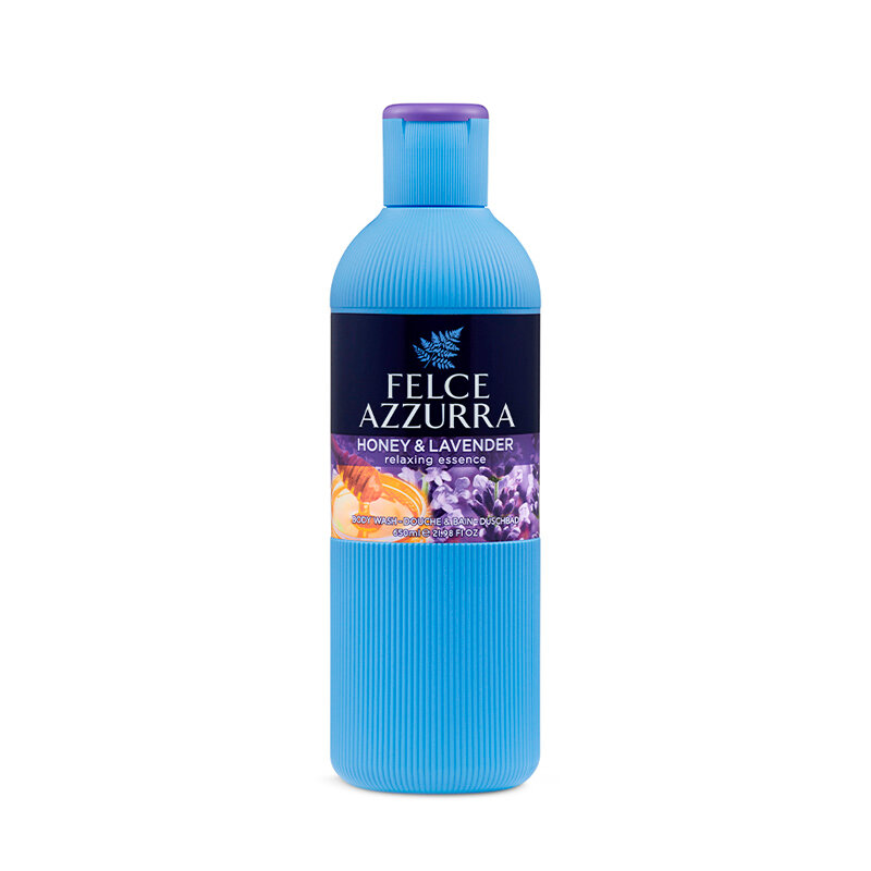 Парфюмированный гель для ванны и душа Felce Azzurra Honey & Lavender 650 мл