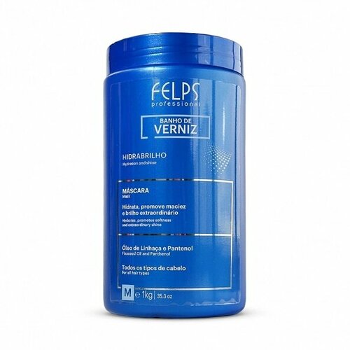 Felps Banho de Verniz ботокс для волос 1000гр (новый дизайн) felps xl treatment bamboo ботокс 500 гр