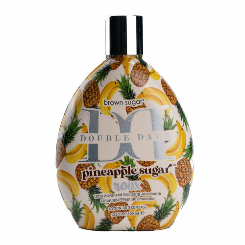 Brown Sugar, 400X Витаминизированный фреш для загара мгновенного действия Double Dark Pineapple Sugar, 400 мл
