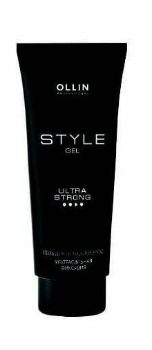 Ollin Style Гель для укладки волос ультрасильной фиксации Gel Ultra Strong 200мл