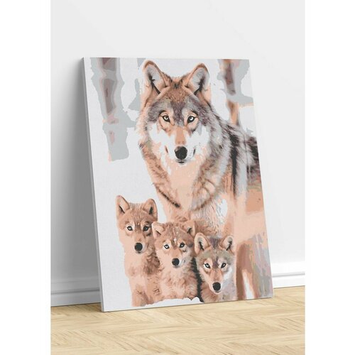 Волки семья