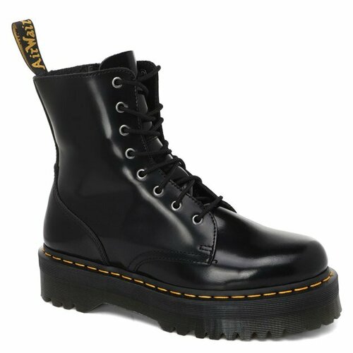 ботинки dr martens 1461 smooth 3 eye бордовый размер 37 eu Ботинки Dr. Martens, размер 40, черный