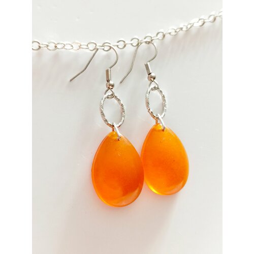 Серьги , размер 5 мм, бесцветный