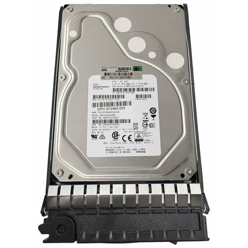 Жесткий Диск HP 869728-001 4Tb 7200 SAS 35 HDD 58250₽