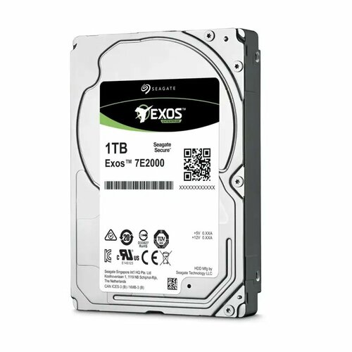 Жесткий диск HDD Seagate SAS 1TB 25 Enterprise Capacity 7200 128Mb clean pulled 1 year warranty replaceme 14550₽