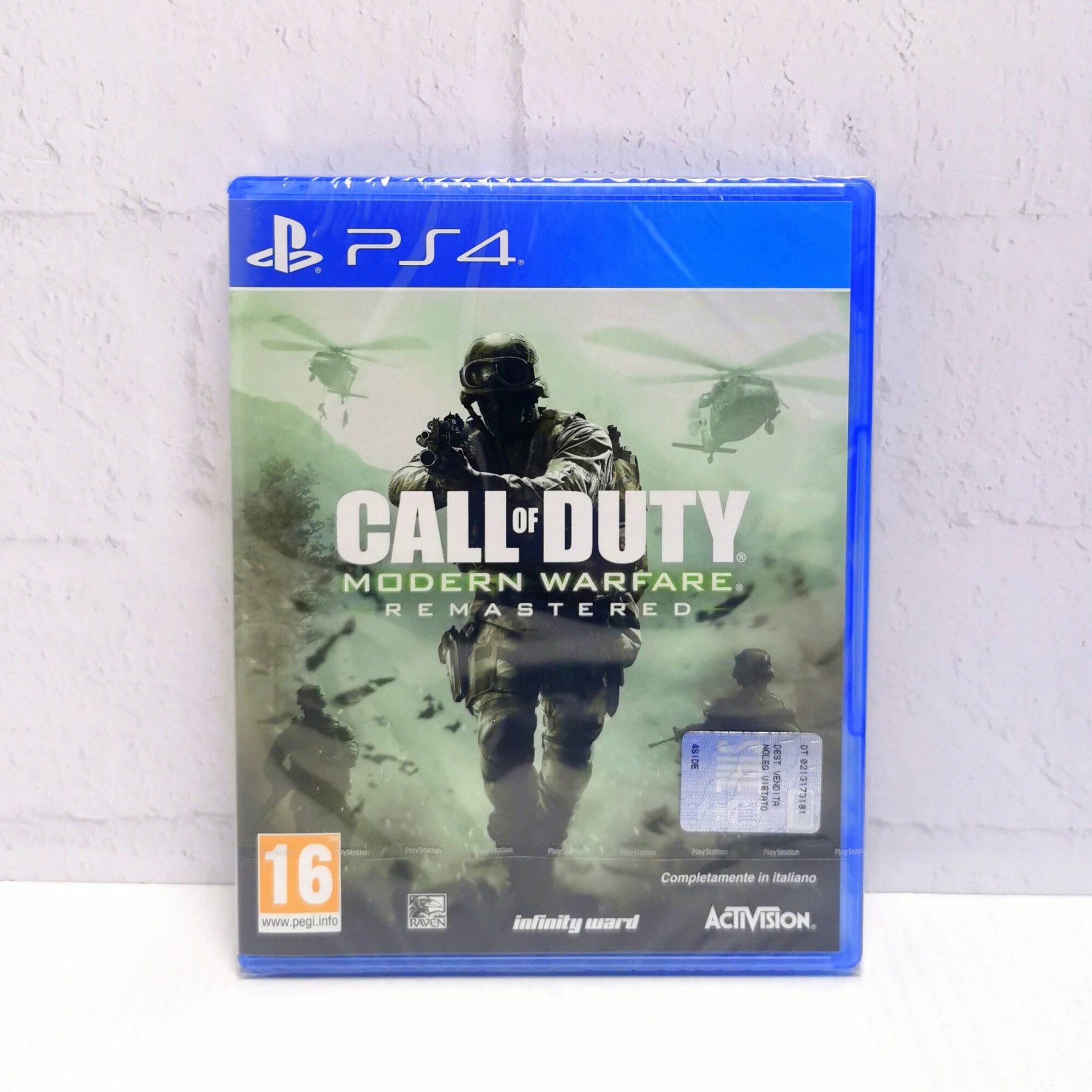 Call Of Duty Modern Warfare Remastered Английский язык CUSA 05379 Видеоигра на диске PS4 / PS5