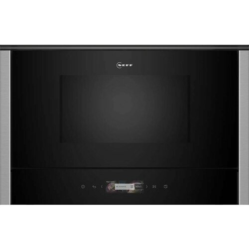 Микроволновая Печь Neff NR4WR21N1 21л 900Вт черныйнержавеющая сталь встраиваемая 12135000₽
