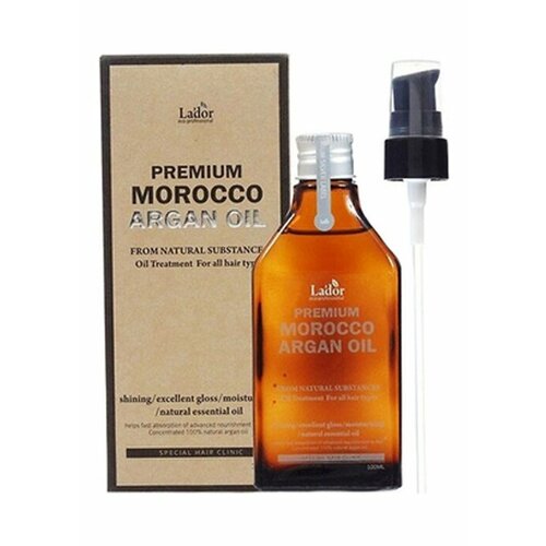 Масло для волос аргановое La'dor Premium Morocco Argan Hair Oil 100 мл la dor масло для волос la dor марокканское аргановое 100 мл