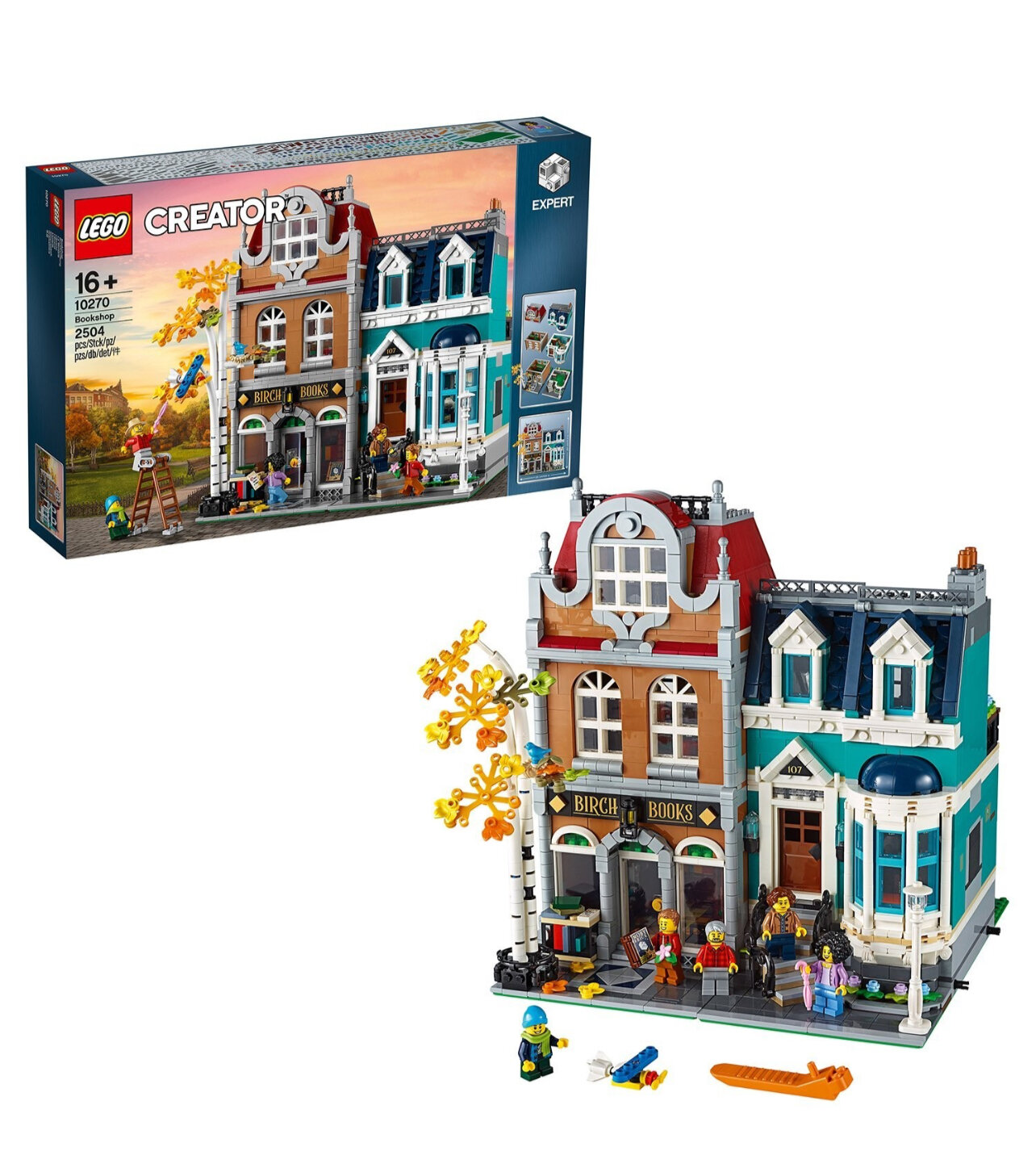 Конструктор LEGO Creator 10270 Книжный магазин, 2504 дет.