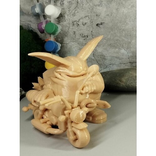 Кот Биг Соник 3D фигурка для раскрашивания