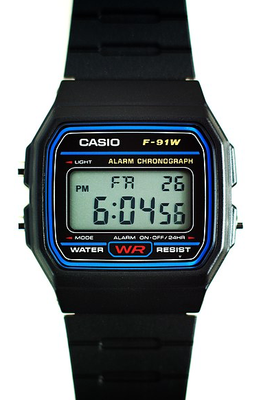 Наручные часы CASIO F-91W-1