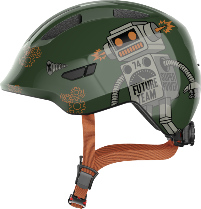 Шлем ABUS SMILEY 3.0, Цвет green robo, Размер M