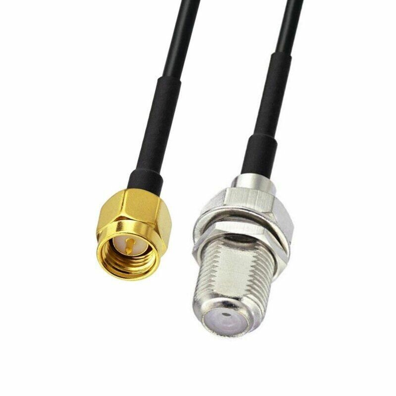 Адаптер для модема (пигтейл) SMA(male)-F(female) кабель RG174 25см.