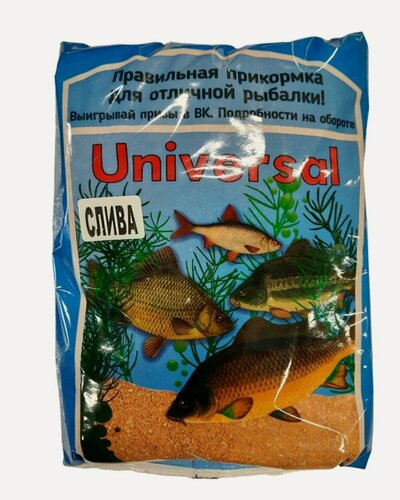 Изображение товара Прикормка Universal рыболовная "Слива" 700г.